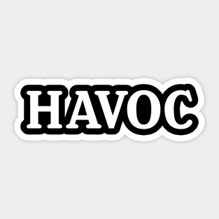 Havoc Sticker